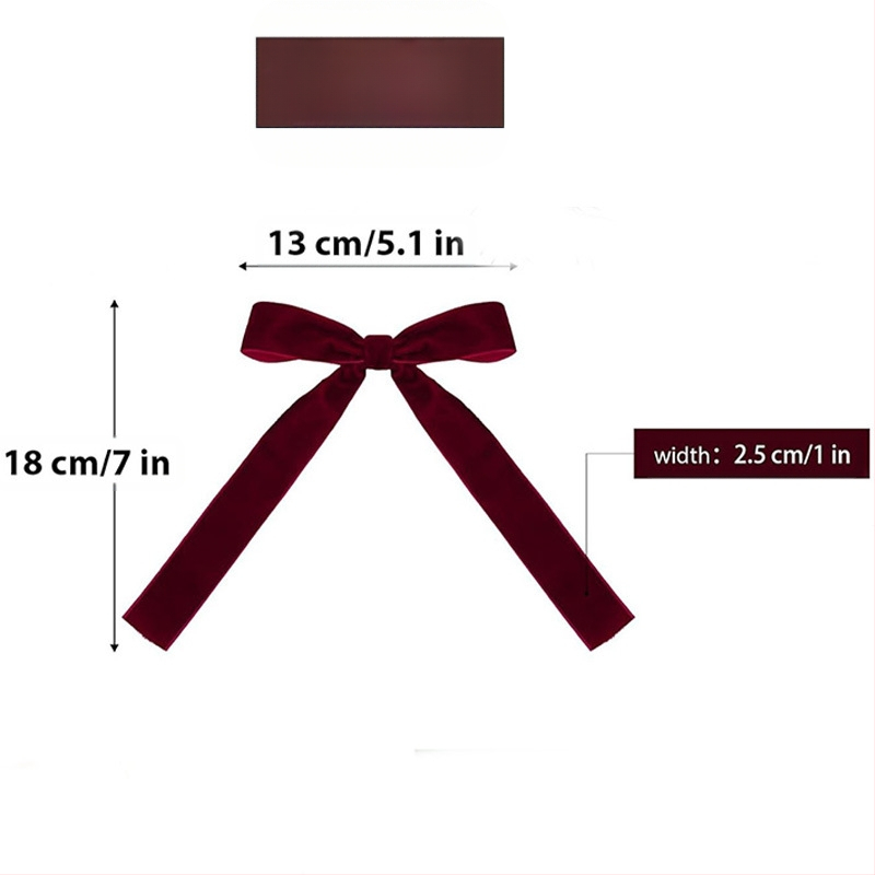 Prekogranična nova baršunasta vrpca za božićno drvce, ukras za mašnu, blagdanski pribor, scenski prikaz, viseći pribor