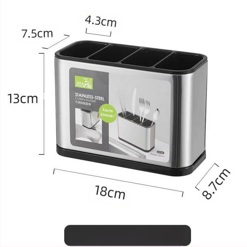 Lusikaga majapidamises kasutatavad roostevabast terasest söögipulgad, piiriülesed, multifunktsionaalsed, kõik-ühes, köögitarbed, kolm-ühes, äravoolu hoiukarp, uus stiil
