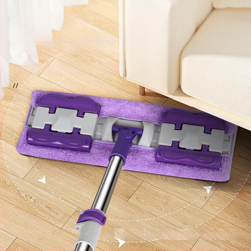 Σφιγκτήρας υφάσματος επίπεδης σφουγγαρίστρας αυτοκόλλητη βολική σφουγγαρίστρα με αγκράφα οικιακή τεμπέλης παχύρρευστη σφουγγαρίστρα σφουγγαρίστρα ξύλινου δαπέδου