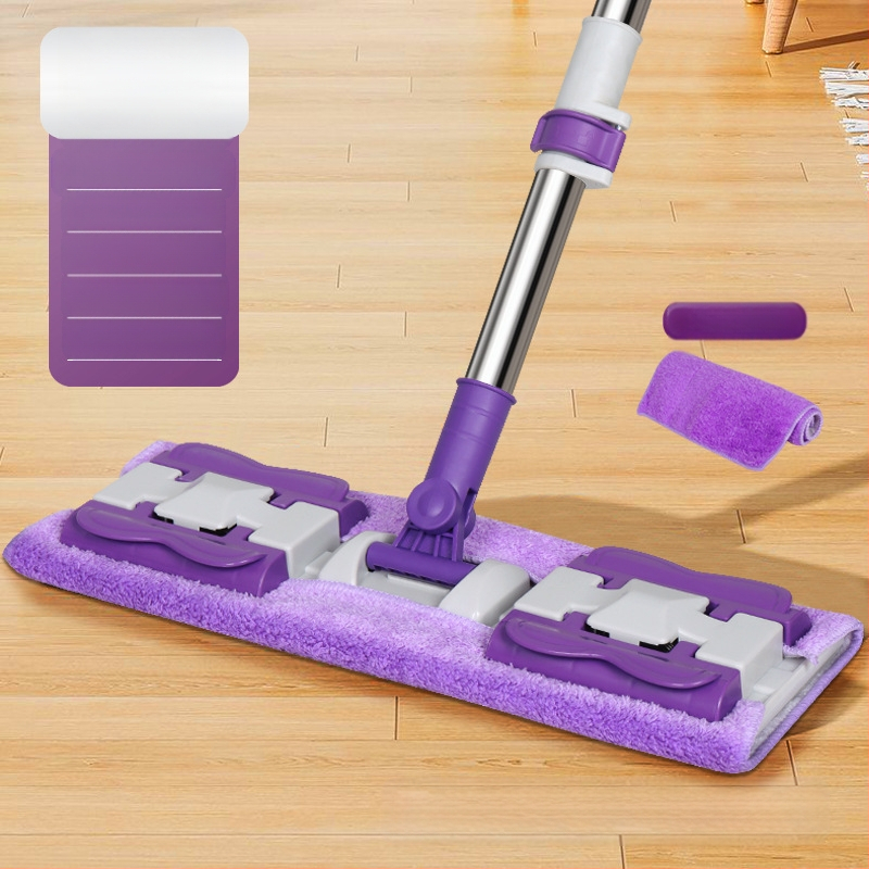 Σφιγκτήρας υφάσματος επίπεδης σφουγγαρίστρας αυτοκόλλητη βολική σφουγγαρίστρα με αγκράφα οικιακή τεμπέλης παχύρρευστη σφουγγαρίστρα σφουγγαρίστρα ξύλινου δαπέδου