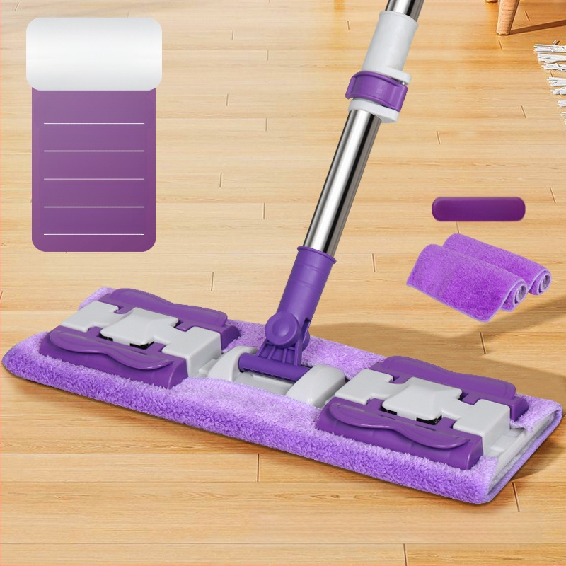 Σφιγκτήρας υφάσματος επίπεδης σφουγγαρίστρας αυτοκόλλητη βολική σφουγγαρίστρα με αγκράφα οικιακή τεμπέλης παχύρρευστη σφουγγαρίστρα σφουγγαρίστρα ξύλινου δαπέδου