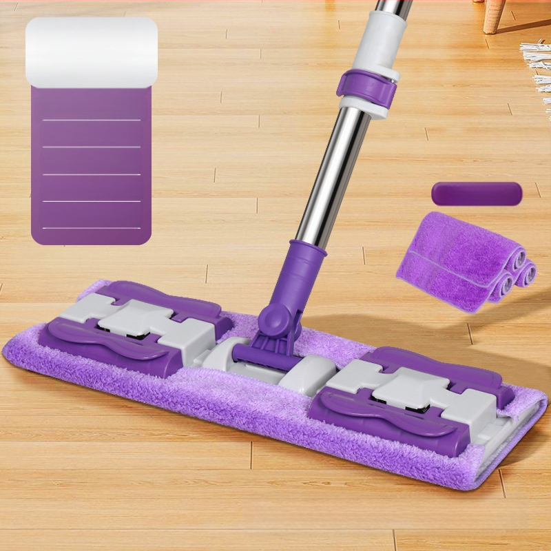 Σφιγκτήρας υφάσματος επίπεδης σφουγγαρίστρας αυτοκόλλητη βολική σφουγγαρίστρα με αγκράφα οικιακή τεμπέλης παχύρρευστη σφουγγαρίστρα σφουγγαρίστρα ξύλινου δαπέδου