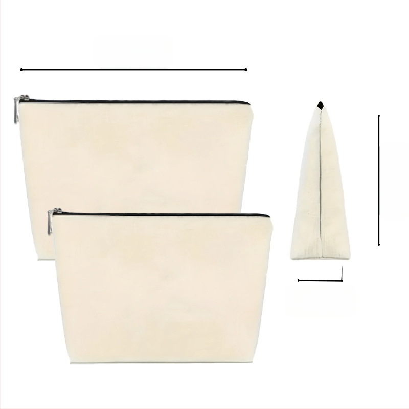 Τσάντα καλλυντικών Amazon Cross-Border Floral Μεγάλης χωρητικότητας Φορητή τσάντα ταξιδιού Διπλής όψης Τυπωμένη λινή τσάντα χονδρικής καλλυντικών