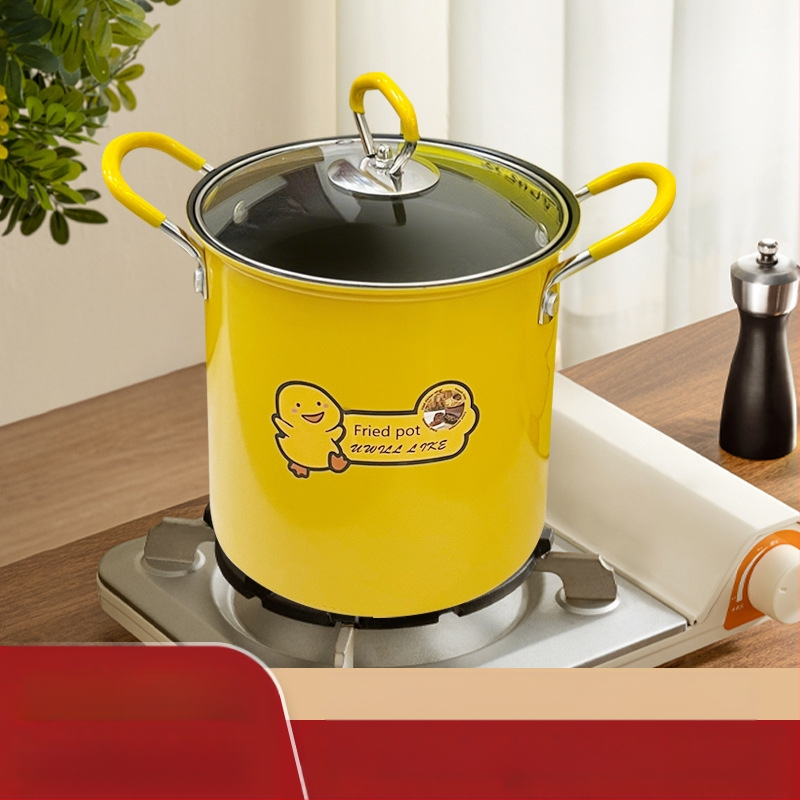 Tempura gruzdintuvė Didelės talpos gruzdintuvė Buitinė Maža Daugiafunkcinė Bedūmė su filtru Naftą taupanti Neprideganti Gruzdintuvė