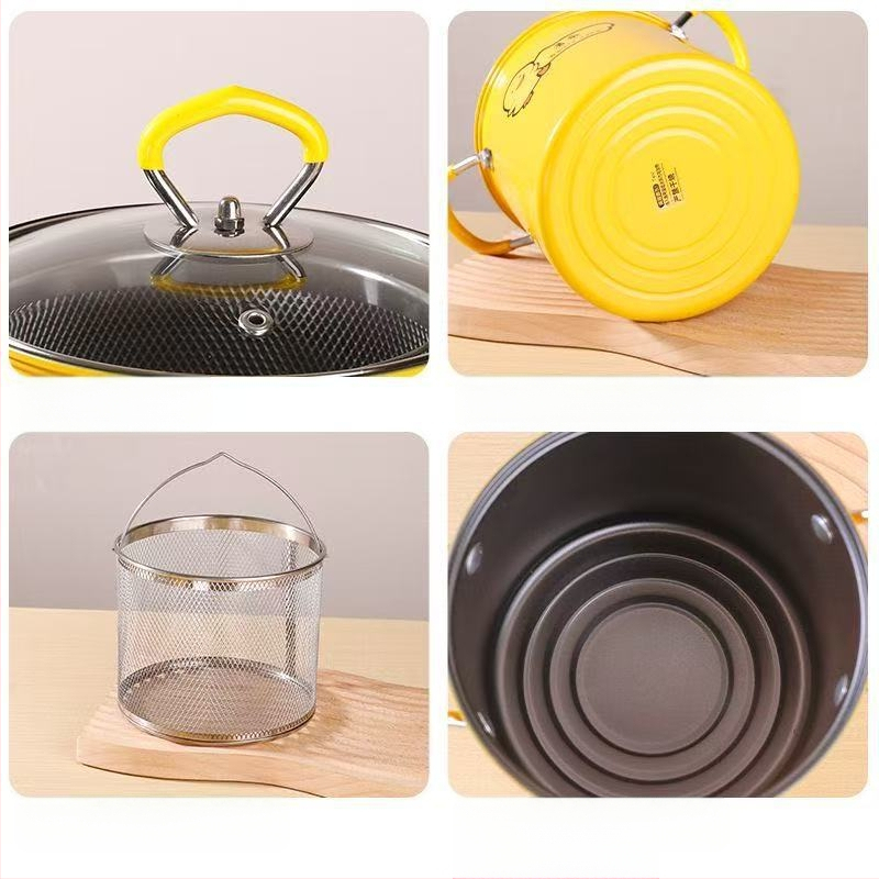 Tempura gruzdintuvė Didelės talpos gruzdintuvė Buitinė Maža Daugiafunkcinė Bedūmė su filtru Naftą taupanti Neprideganti Gruzdintuvė