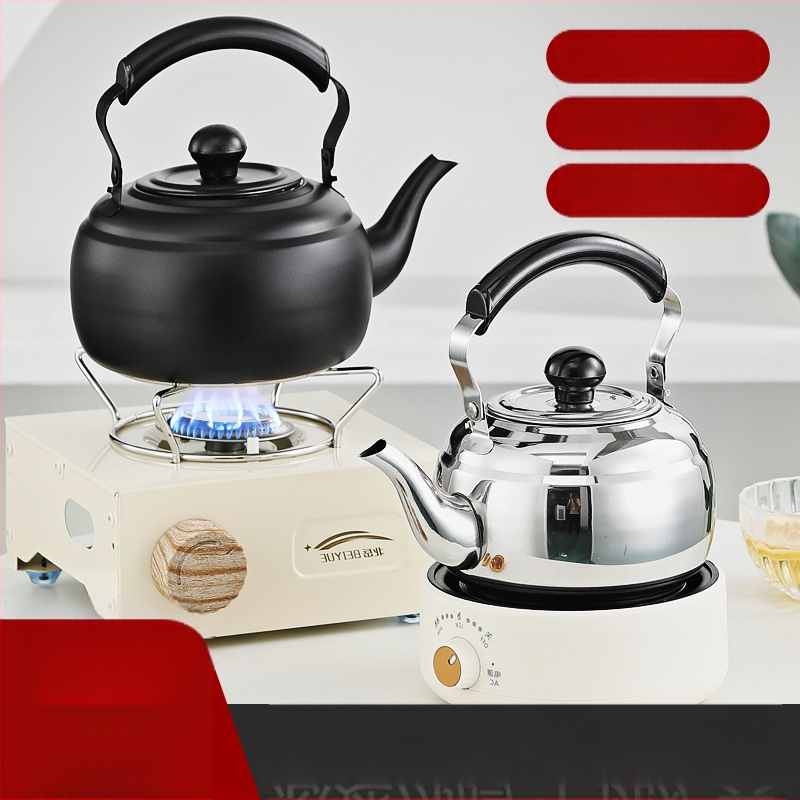 Hongmeishun rozsdamentes acél forrásban lévő teáskanna szűrőhálós tea indukciós főzőlap forrásban lévő víz éttermi teáskanna kültéri elektromos kerámia tűzhely gerenda fazék