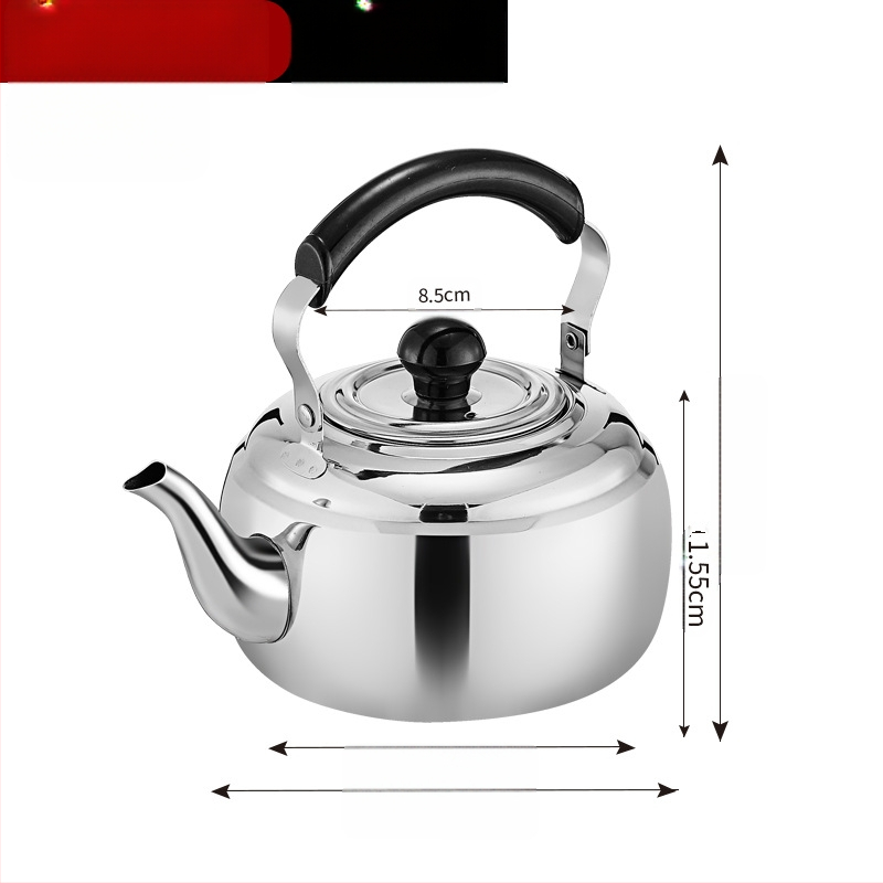 Hongmeishun rozsdamentes acél forrásban lévő teáskanna szűrőhálós tea indukciós főzőlap forrásban lévő víz éttermi teáskanna kültéri elektromos kerámia tűzhely gerenda fazék