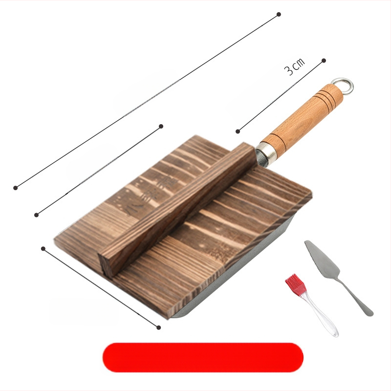 Jaapani tamagoyaki pott Paksu munaga röstitud munarull Praepann Ruudukujuline omlett Praepann Katmata mittenakkuva kattega praepann Malmist praepann