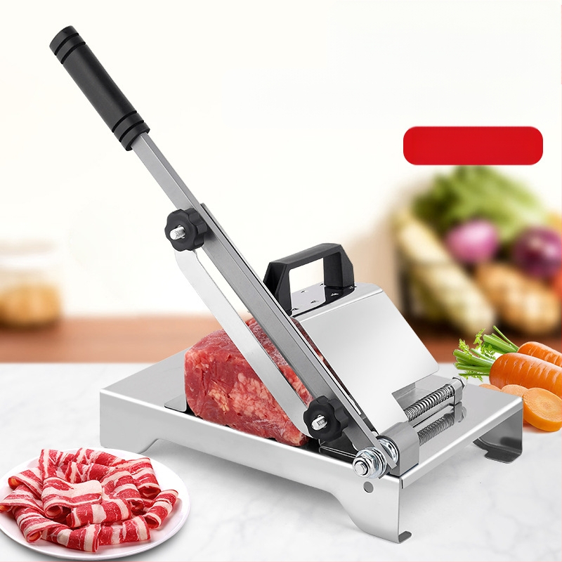 430 nerūdijančio plieno pjaustyklė namams, daugiafunkcinė, skirta karštiems puodams, jautienai ir avienai „Shabu-Shabu“ pjaustyti