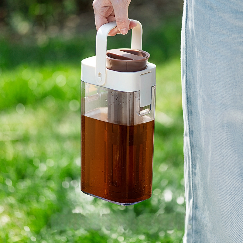 Külmpruulpott Kohvikann Kodune kaasaskantav külmik Külmaveepott Suure mahutavusega külmpruulpudeli teekann Jääpruulpudel