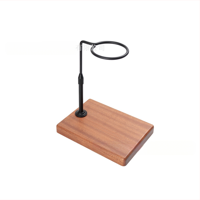 Držač za kavu od punog drva, podesivi V60, držač za čaše s filterom za kapanje, držač za pribor za kavu za dijeljenje