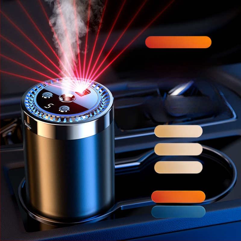 Automobilyje montuojamas aromaterapijos automobilio intelektualus smilkalų purškimo aparatas, lengvas kvapas, aukštos kokybės kvepalai, namų drėkintuvas, automobilio kvapo šalinimas, žvaigždės formos viršus
