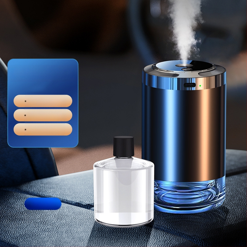 Automobilyje montuojamas aromaterapijos automobilio intelektualus smilkalų purškimo aparatas, lengvas kvapas, aukštos kokybės kvepalai, namų drėkintuvas, automobilio kvapo šalinimas, žvaigždės formos viršus