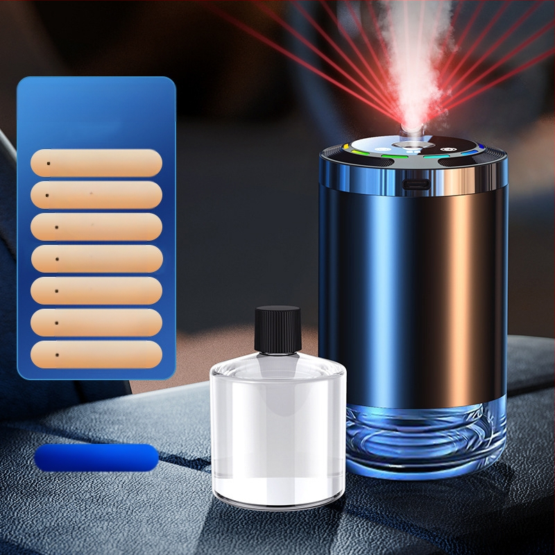 Automobilyje montuojamas aromaterapijos automobilio intelektualus smilkalų purškimo aparatas, lengvas kvapas, aukštos kokybės kvepalai, namų drėkintuvas, automobilio kvapo šalinimas, žvaigždės formos viršus