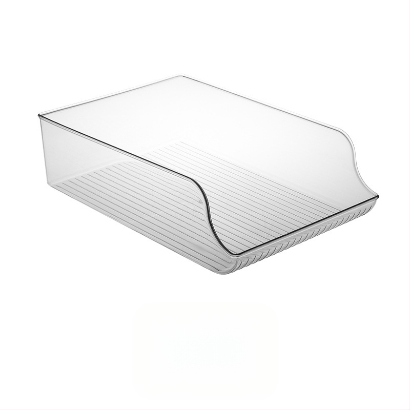 Nyári hűtőszekrény ital kétrétegű tárolódoboz műanyag átlátszó összecsukható sörös kólásdoboz fiókos típusú tároló