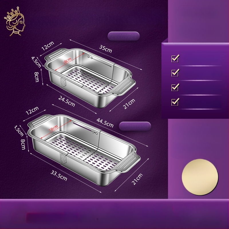 304 nerūdijančio plieno vieno kriauklės išleidimo krepšelis virtuvės kriauklės kriauklės teleskopinis išleidimo krepšelis naujas vandens filtro krepšelis
