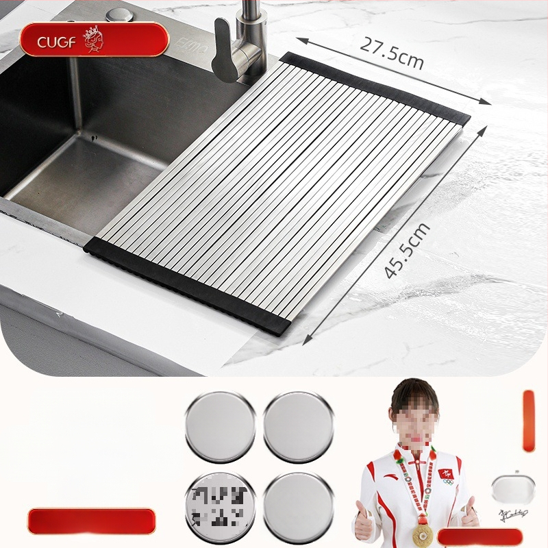 304 nerūdijančio plieno vieno kriauklės išleidimo krepšelis virtuvės kriauklės kriauklės teleskopinis išleidimo krepšelis naujas vandens filtro krepšelis