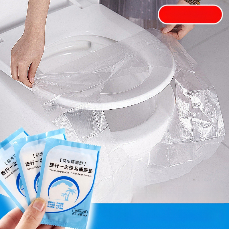 Vienkartinis tualeto pagalvėlės kelioninis artefaktas, dvigubo sluoksnio sutankintas, vandeniui atsparus tualeto užvalkalas nėščioms moterims, apsaugantis nuo nešvarumų, tualetinio popieriaus pagalvėlė, tualeto užvalkalas
