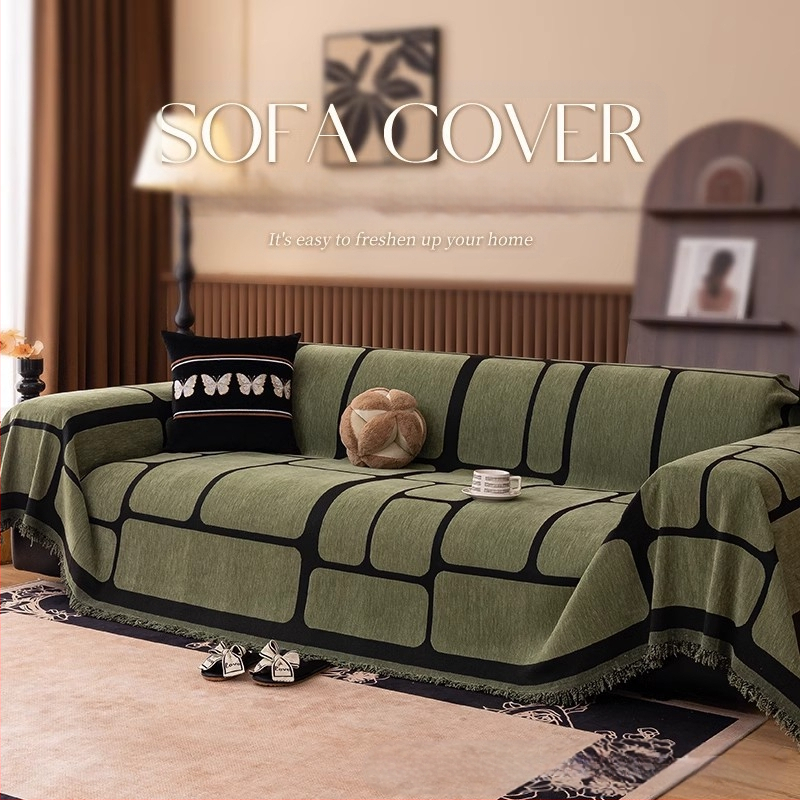 Könnyű luxus kanapéhuzat 2025 új stílusú kanapétörölköző, négy évszakos univerzális macskavédő karcolásgátló, fejlett érzékű kanapéhuzat, szövet kanapétakaró