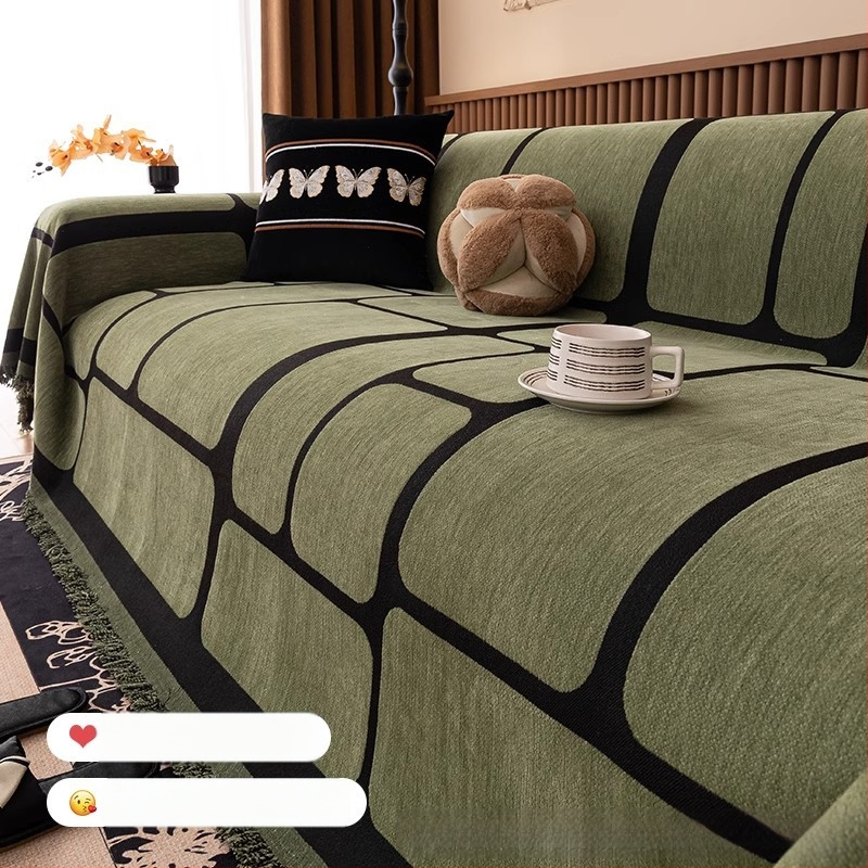 Könnyű luxus kanapéhuzat 2025 új stílusú kanapétörölköző, négy évszakos univerzális macskavédő karcolásgátló, fejlett érzékű kanapéhuzat, szövet kanapétakaró