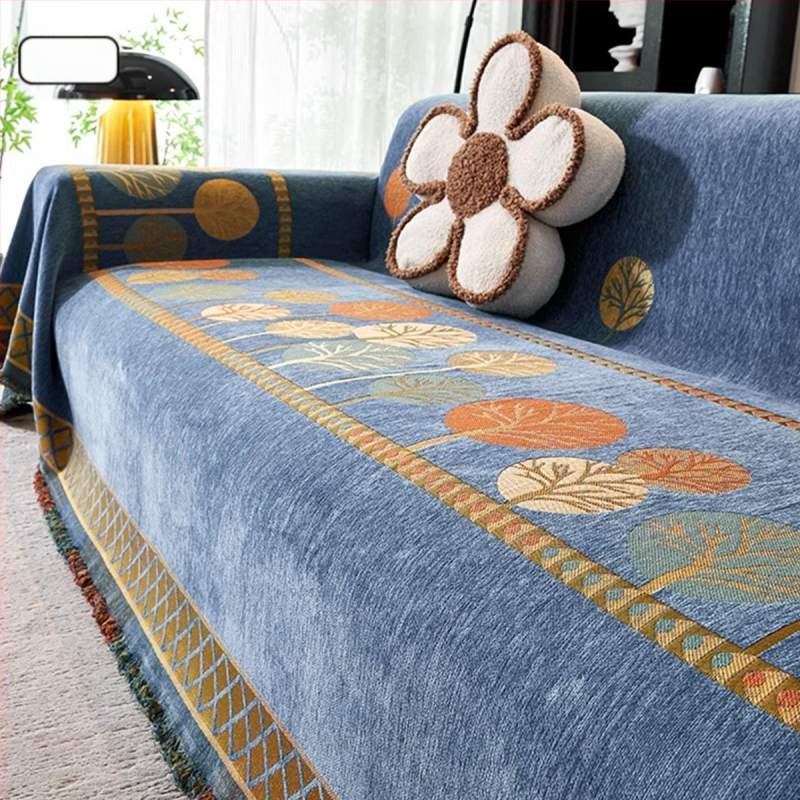 Határokon átnyúló, népszerű kanapéhuzat-kendő minden évszakra, egyrészes kanapétörölköző, kanapépárna, kanapétakaró-huzat, kanapéhuzat