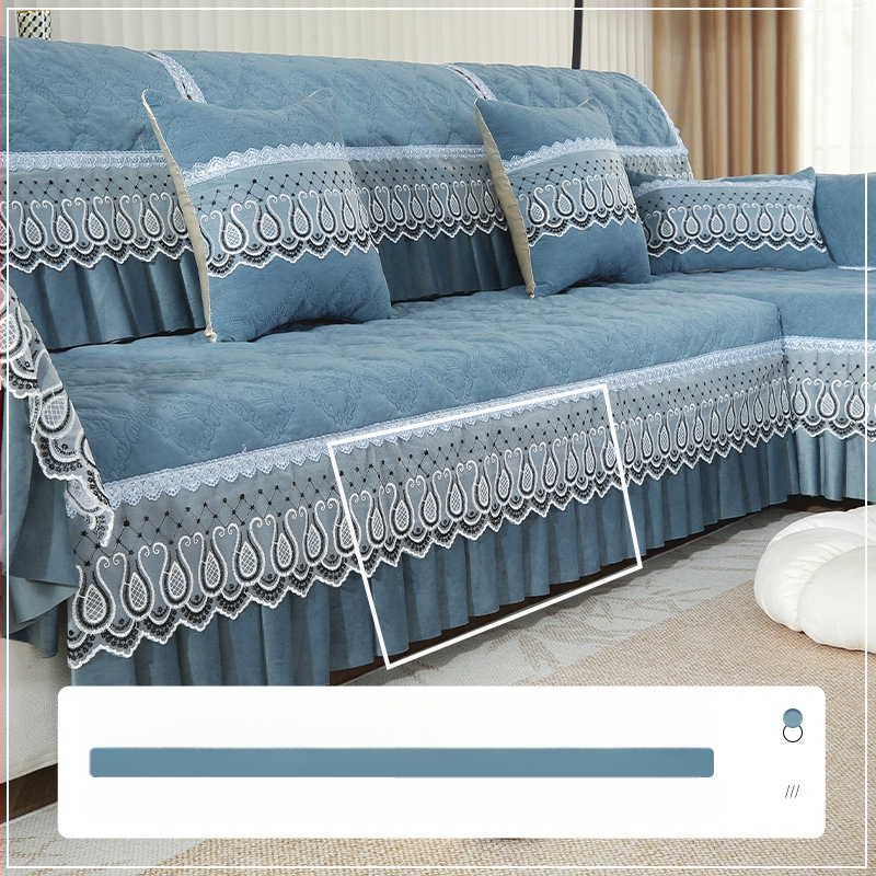 Könnyű, luxus, csúcskategóriás zsenília szoknya, modern kanapépárna, új, csúszásmentes, macskakarcálló, négy évszakos, univerzális, nagykereskedelem