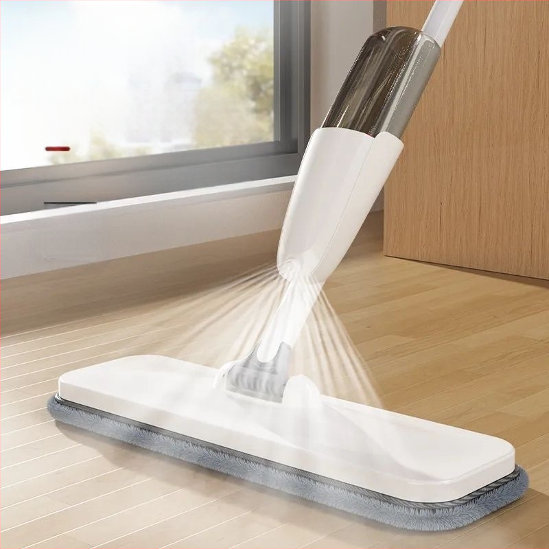 Ψεκασμός νερού με ψεκασμό επίπεδης σφουγγαρίστρας οικιακής χρήσης, καθαρή σφουγγαρίστρα δαπέδου διπλής χρήσης, χωρίς χέρια, υγρή και στεγνή, τεχνητή σφουγγαρίστρα δαπέδου οικιακής χρήσης