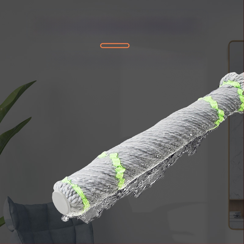 Σετ σφουγγαρίστρας Spin με στύψιμο χωρίς χέρια, περιστρεφόμενη σφουγγαρίστρα Picasso με αυτοστύψιμο, σφουγγαρίστρα από εξαιρετικά λεπτές ίνες