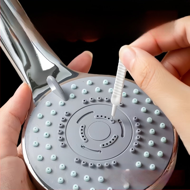 Dušo galvutės valymo šepetys, apsaugantis nuo šepečio artefaktų, užsikimšimo skylės valymas, daugiafunkcis maišytuvas, dušo tarpas