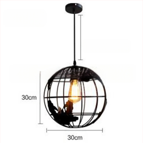 Moodne väike lühter restoranibaari baari atmosfäärivalgusti rõivapood kohvik vahekäik gloobuse LED-pallvalgusti