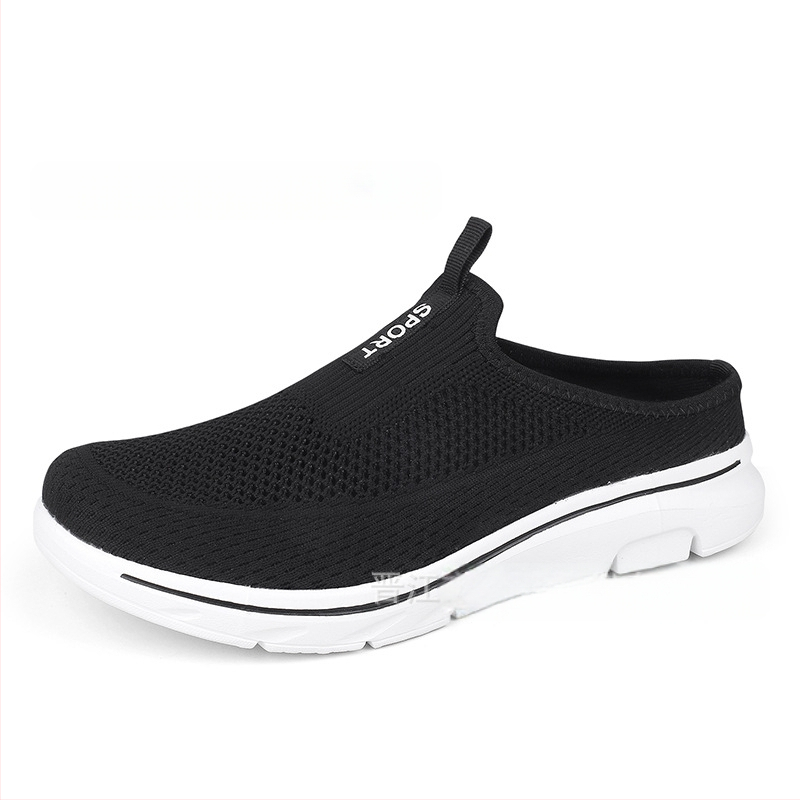 Határokon átnyúló külkereskedelmi férfi cipők Trendi, légykapott, hálós, bebújós, félkosáros, ultrakönnyű, extra nagy méretű, alkalmi páros cipők nőknek