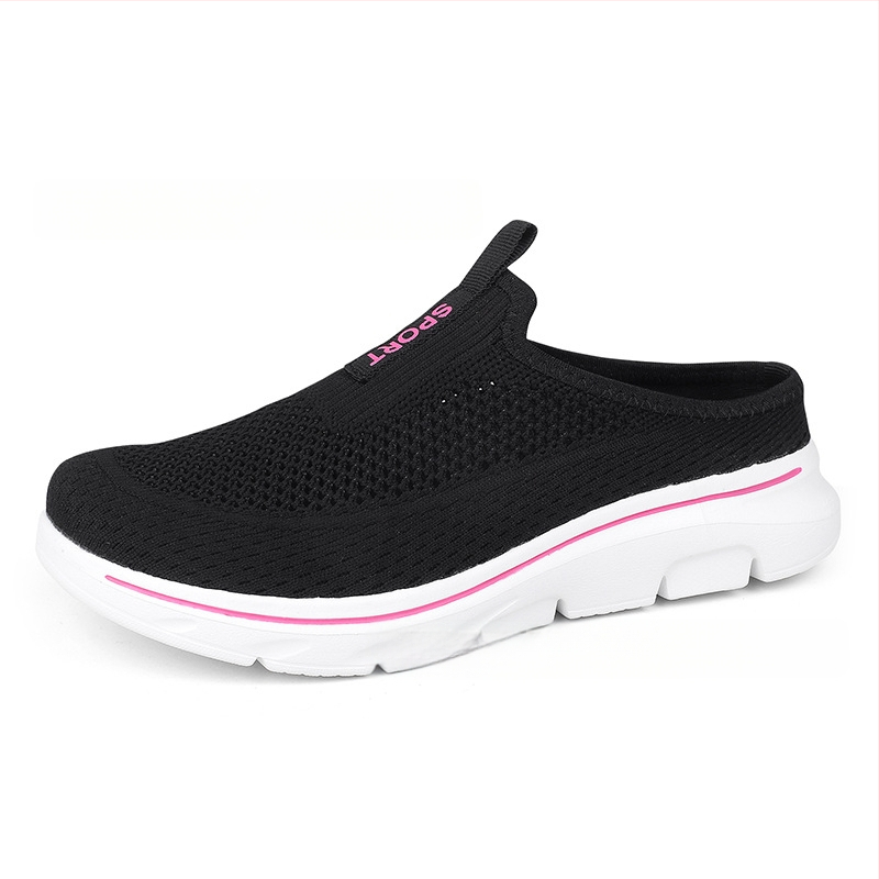 Határokon átnyúló külkereskedelmi férfi cipők Trendi, légykapott, hálós, bebújós, félkosáros, ultrakönnyű, extra nagy méretű, alkalmi páros cipők nőknek