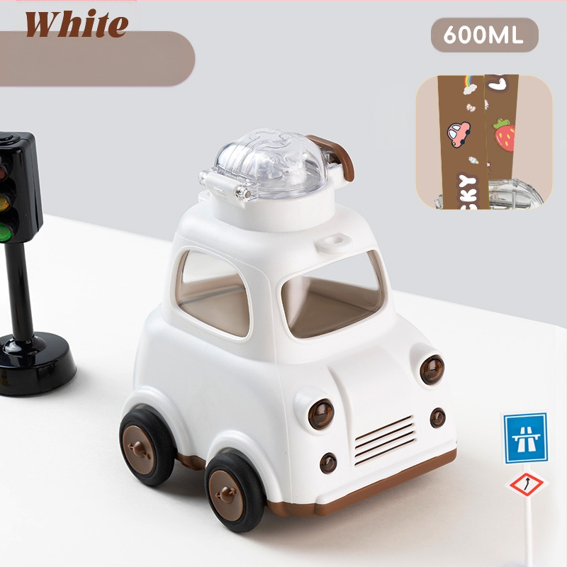 Bussi- ja autoveekruus, koomiksikarikaga õlgkarika mänguasi, tritanist ema ja beebi lastele mõeldud plastkarikas, suur kõhukarikas