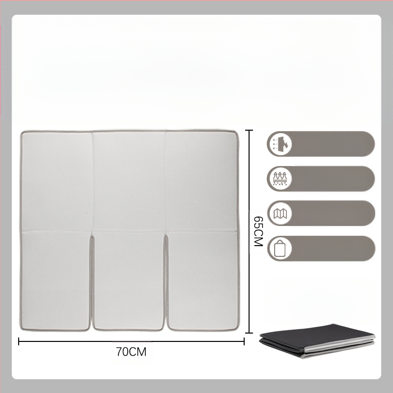 Trys sulankstomos lyginimo lentos, lyginimo kilimėlis, lyginimo lenta, sulankstomas, nešiojamas, šilumą izoliuojantis kilimėlis, plokščias lyginimo kilimėlis, pakabinamas, aukštos temperatūros kilimėlis, priedai