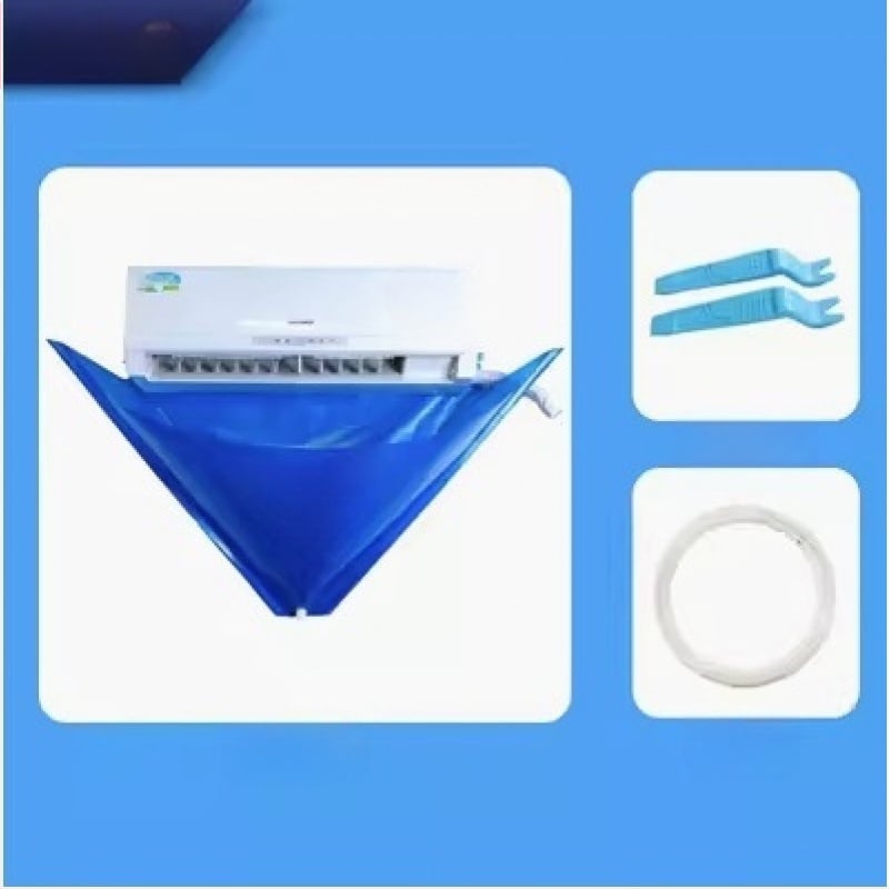 Légkondicionáló tisztítóhuzat Légkondicionáló tisztítóeszközök Háztartási légkondicionáló Horgos tisztítás Komplett tisztítóeszköz-készlet Ingyenes szétszerelés