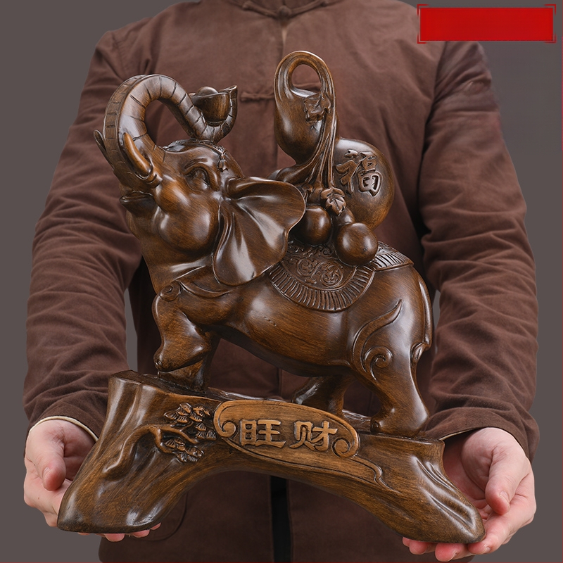 Elefánt dekoráció lakberendezés szerencsés elefánt pár iroda otthon nappali boros szekrény kreatív dekoráció kézműves dekoráció