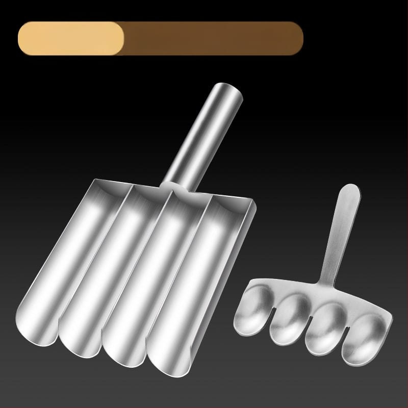 Mėsos kukulių gamintojas iš 304 nerūdijančio plieno, žuvies kukulių, mėsos kukulių formos, krevečių slankiklio, kroketų formos