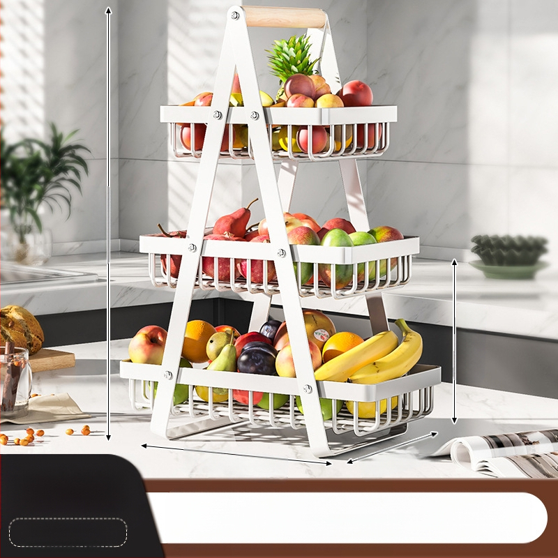 Vaisių krepšelis Daugiasluoksnis laikymo krepšelis Stalinis laikymo krepšelis Užkandžių laikymo krepšelis Kanalizacijos krepšelis Nuimamas vaisių ir daržovių krepšelis Buitinis