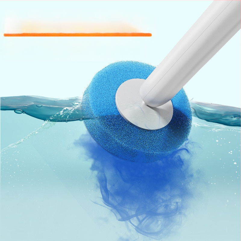 Vienkartinis tualetinis šepetys Buitinis tualetinis šepetys Be aklavietės sienos Naujas tualeto valymo šepetys