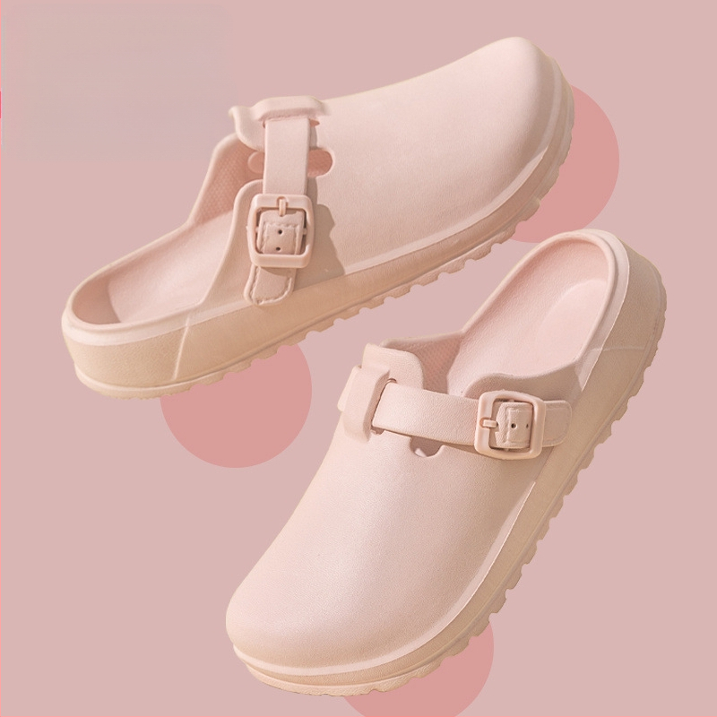 Papuci de sală chirurgicală pentru bărbați și femei, papuci de asistentă medicală cu talpă groasă pentru îmbrăcăminte exterioară, papuci antiderapanți, anti-miros, pantofi de asistentă medicală