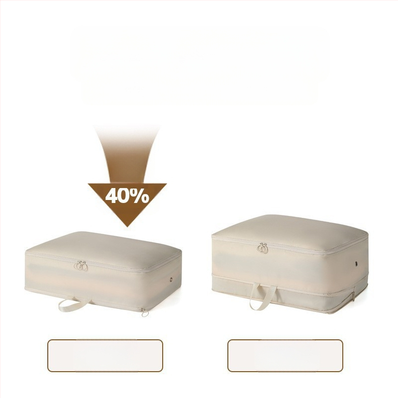 Prekogranična memorijska platnena torba za pohranu perjane jakne, putna tkanina s dvostrukim patentnim zatvaračem, kompresijska vreća s otvorom za ventilaciju, studentski dom