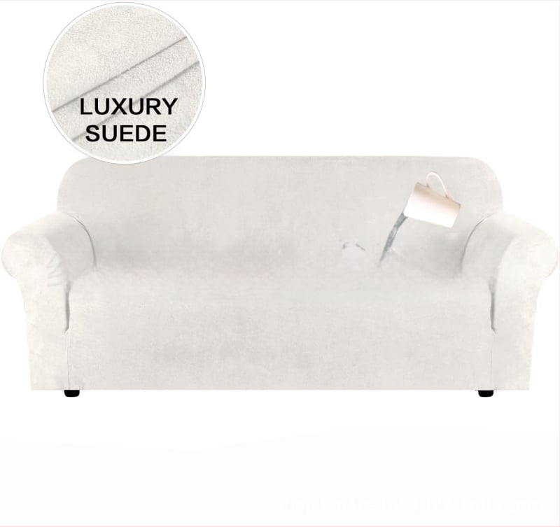 Határokon átnyúló, mindent tartalmazó, velúr, vízálló kanapéhuzat, nagy rugalmasságú, mindent tartalmazó, otthoni szövetből készült, vízálló kanapéhuzat