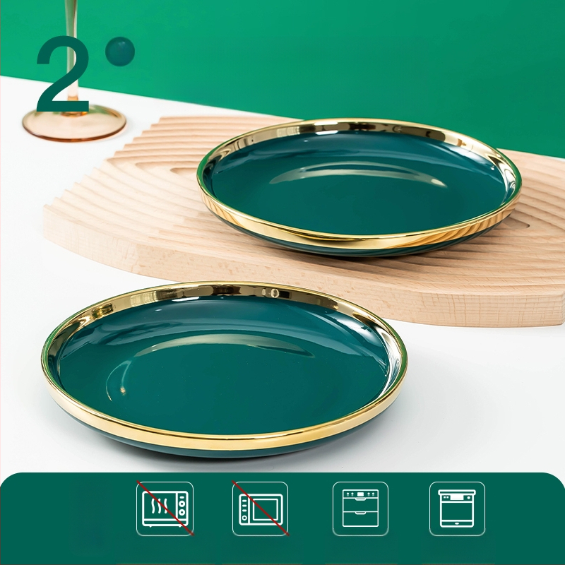 „Užsidirbk pragyvenimui Nordic Creative“ lėkštė, keramikinė, aukštos kokybės stalo įrankių kombinacija, namų apyvokos reikmenys, 2024 m. nauja, lengva, prabangi lėkštė