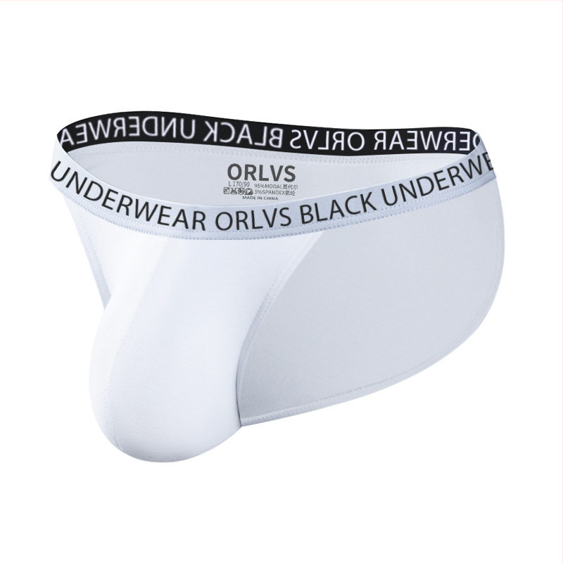 Seksualūs ploni siauro krašto diržo vyriški apatiniai, gražūs, ploni modaliniai, aukšti plyšiai, žemo juosmens, didelis krepšys, madingas