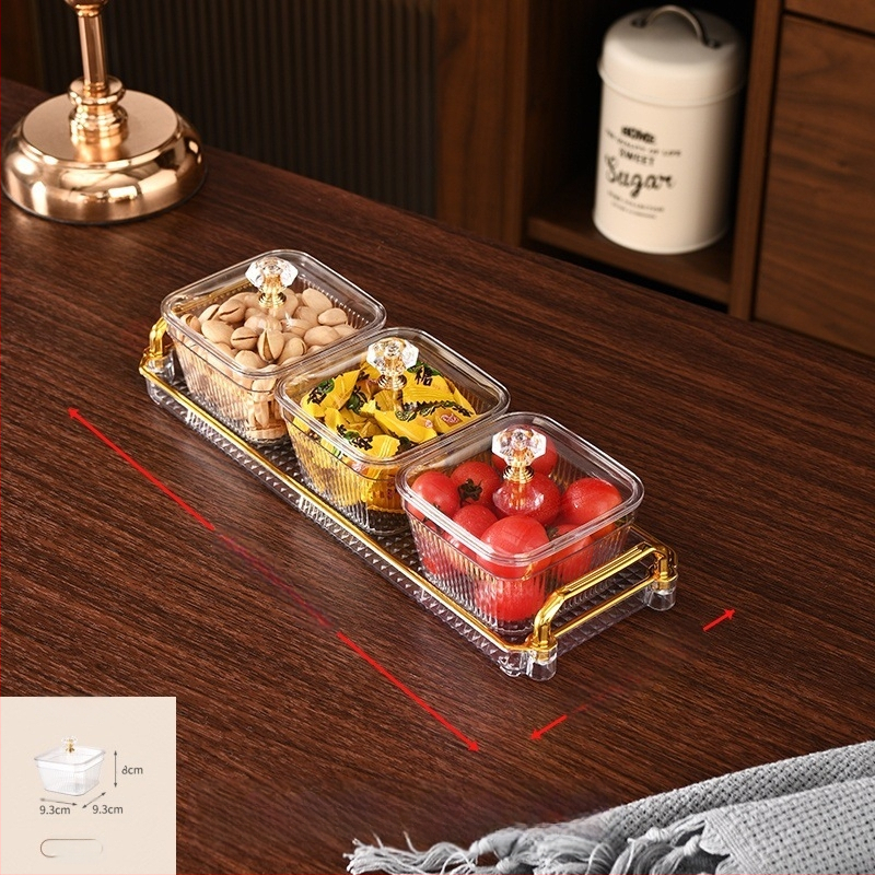 Skyriai vaisių lėkštė, namų svetainės kavos staliukas, džiovintų vaisių lėkštė, saldainių dėžutė, paprasta moderni plastikinė vaisių lėkštė, užkandžių lėkštė