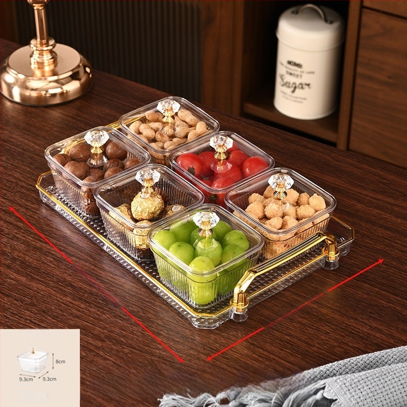 Skyriai vaisių lėkštė, namų svetainės kavos staliukas, džiovintų vaisių lėkštė, saldainių dėžutė, paprasta moderni plastikinė vaisių lėkštė, užkandžių lėkštė