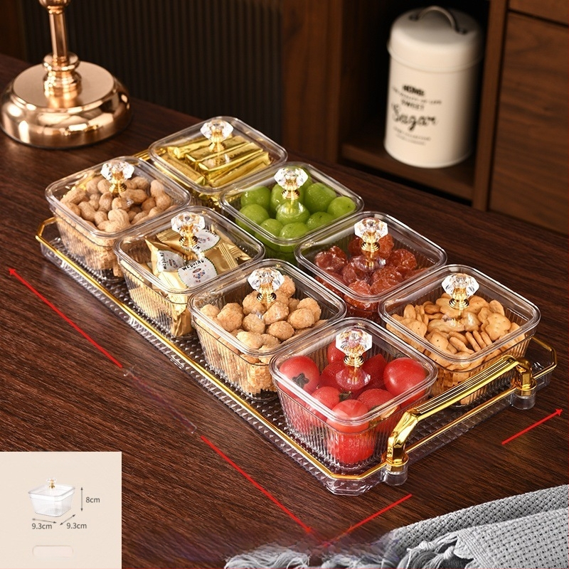 Skyriai vaisių lėkštė, namų svetainės kavos staliukas, džiovintų vaisių lėkštė, saldainių dėžutė, paprasta moderni plastikinė vaisių lėkštė, užkandžių lėkštė