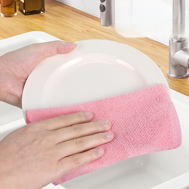 Ebeme- ja õlivaba ühekordne nõudepesulapp, mikrokiust kööginõudelapp