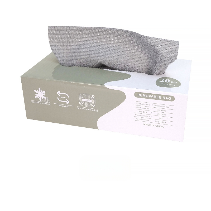 Ebeme- ja õlivaba ühekordne nõudepesulapp, mikrokiust kööginõudelapp