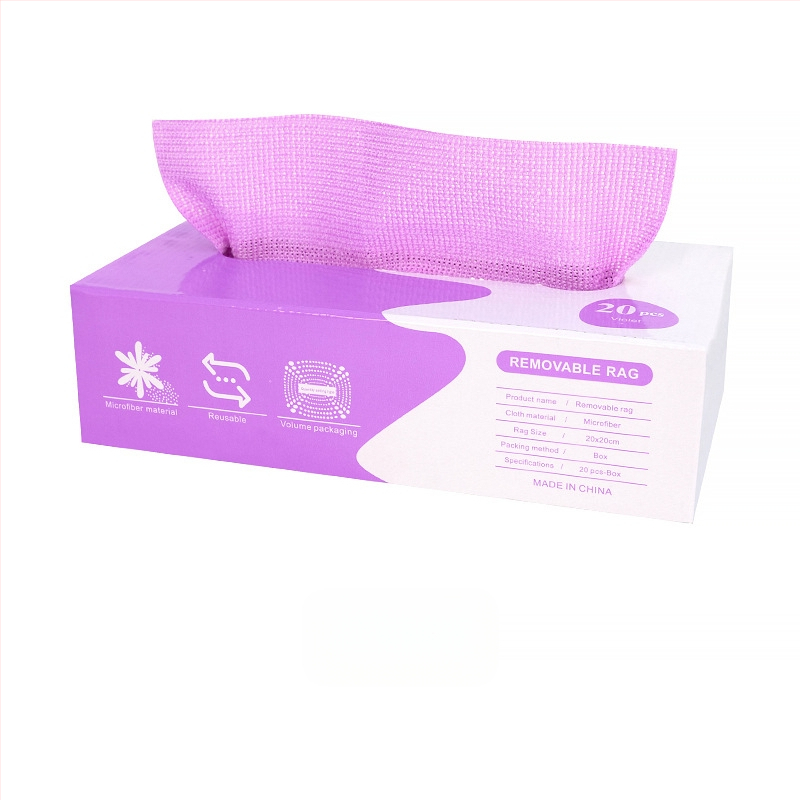 Ebeme- ja õlivaba ühekordne nõudepesulapp, mikrokiust kööginõudelapp